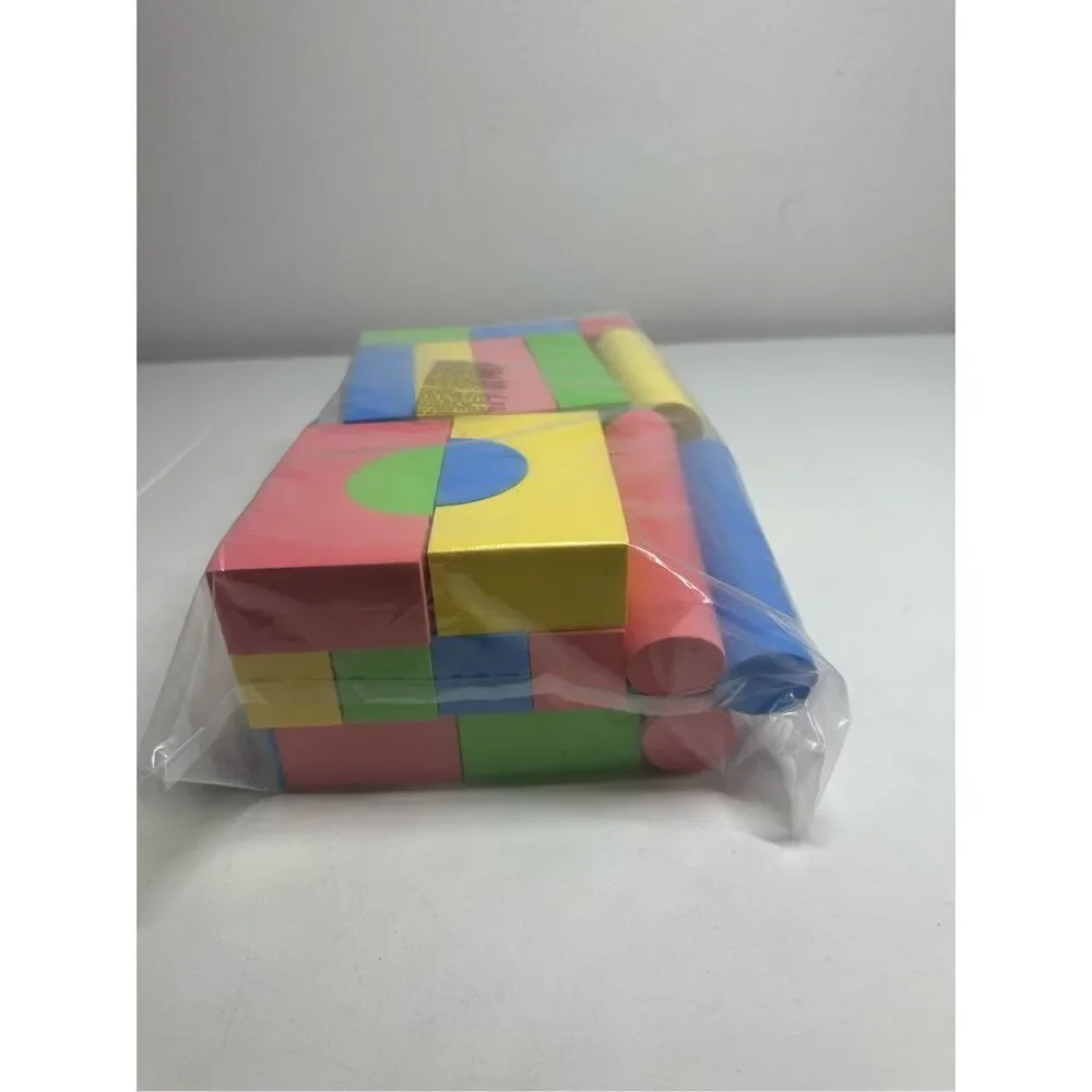 NWT Building Foam Blocks for Toddlers 45pcs Medium Size